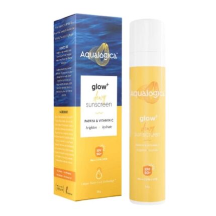 Aqualogica Glow+ Dewy Sunscreen SPF 50 PA+++ For UVA_B & Blue Light Protection 50g