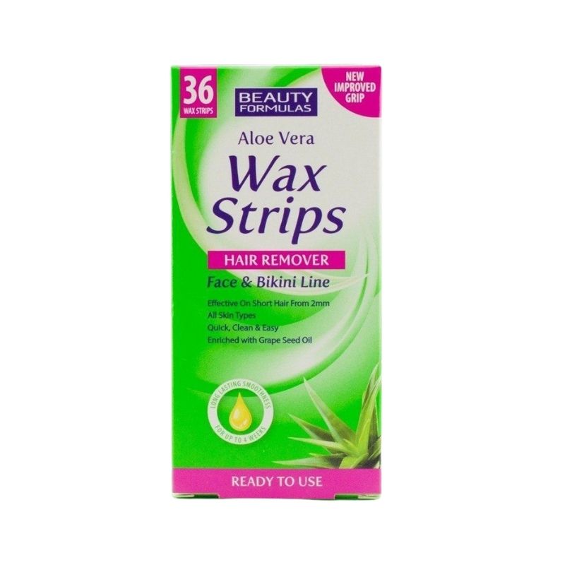 Beauty Formulas Hair Removal Wax Strips Face & Bikini Line Beauty Formulas Hair Removal Wax Strips Face & Bikini Line