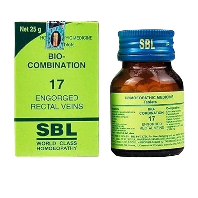 Bio-Combination 17 Engorged Rectal Viens 25gm Bio-Combination 17 Engorged Rectal Viens 25gm