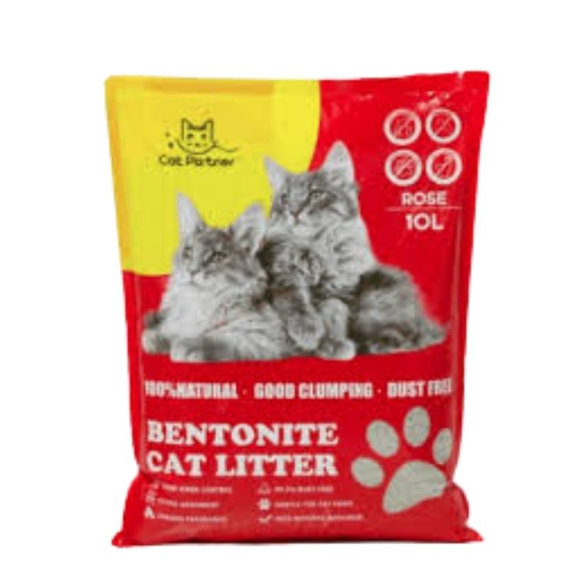 Cat Partner Bentonite Cat Litter Lavender Flavour - 10L Pack Cat Partner Bentonite Cat Litter Lavender Flavour - 10L Pack