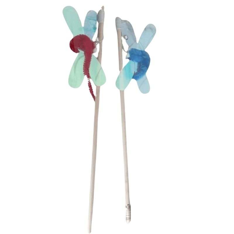 Cat Toy Feather Foring Stick - Piece Cat Toy Feather Foring Stick - Piece