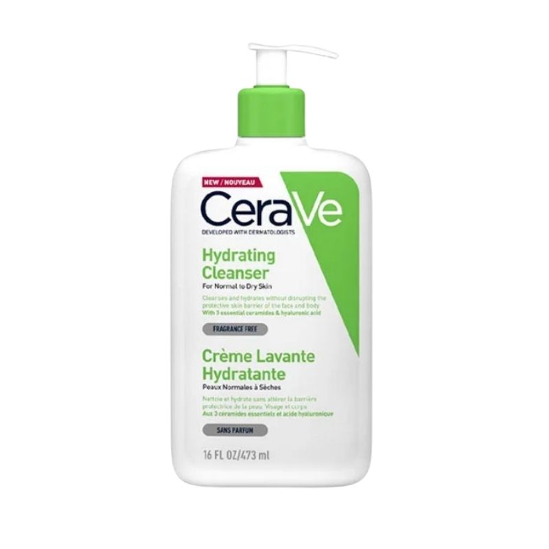 CeraVe Hydrating Cleanser for Normal to Dry Skin – 473ml CeraVe Hydrating Cleanser for Normal to Dry Skin – 473ml
