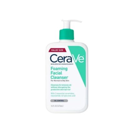Cerave Foaming Facial Cleanser For Normal To Oily Skin- 473 ml