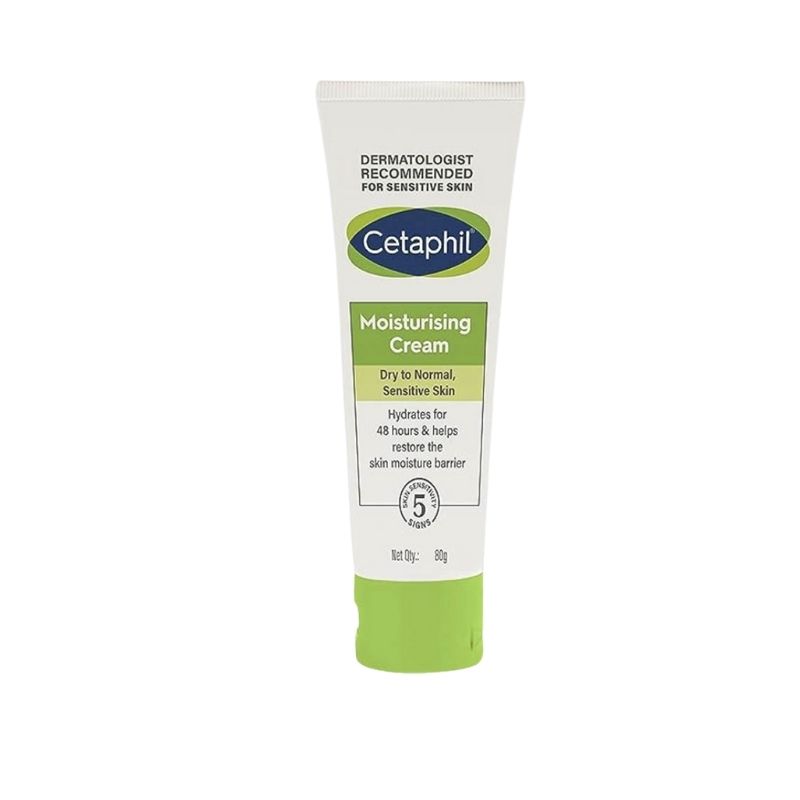 Cetaphil Moisturising Cream (Dry To Normal Sensitive Skin) 80g Cetaphil Moisturising Cream (Dry To Normal Sensitive Skin) 80g