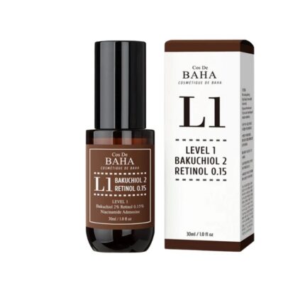 Cos De Baha Level 1 Bakuchiol 2% Retinol 0.15% Serum (L1) 30ml