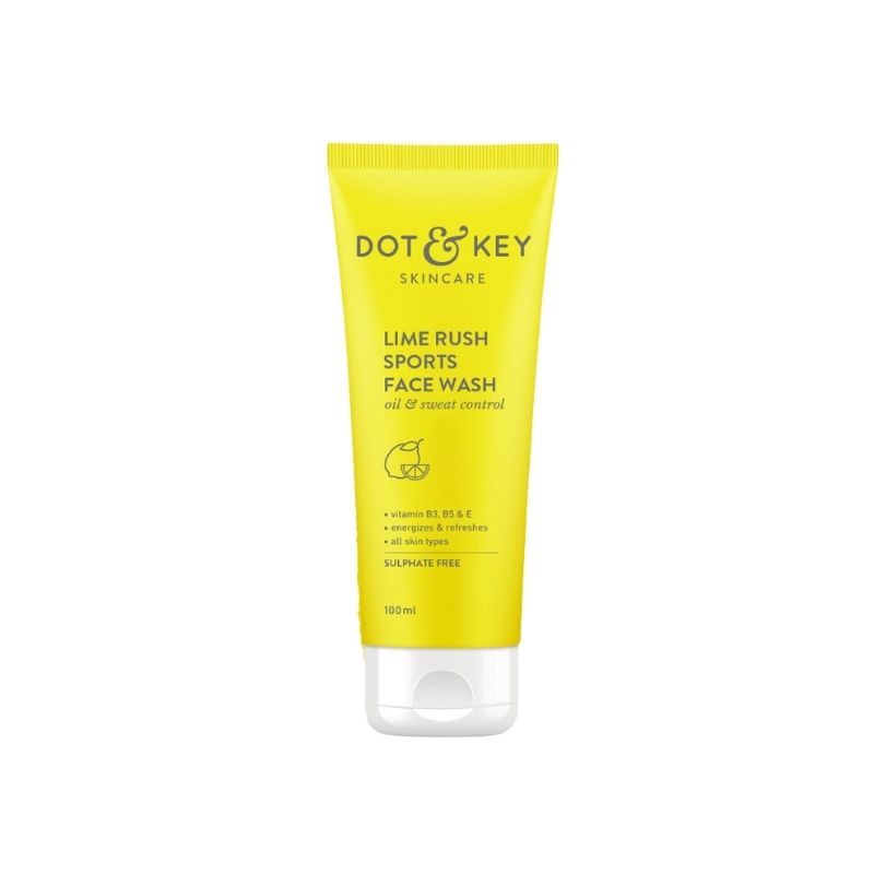 Dot & Key Lime Rush Sports Facewash 100g Dot & Key Lime Rush Sports Facewash 100g
