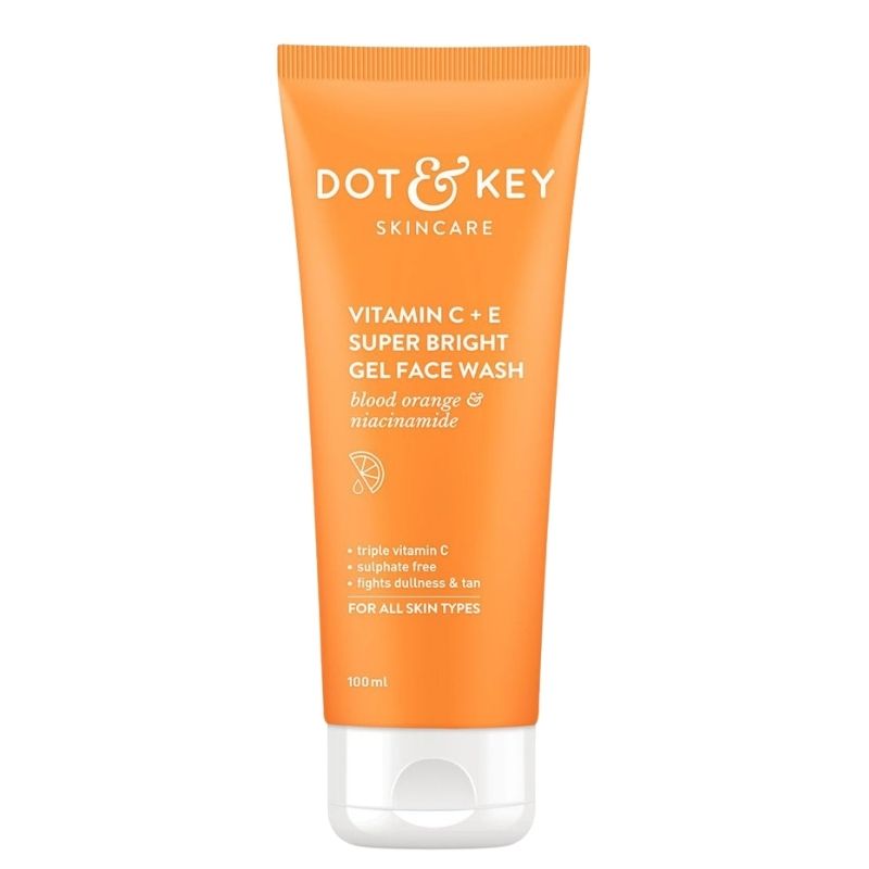 Dot & Key Vitamin C + E Super Bright Gel Face Wash 100ml Dot & Key Vitamin C + E Super Bright Gel Face Wash 100ml
