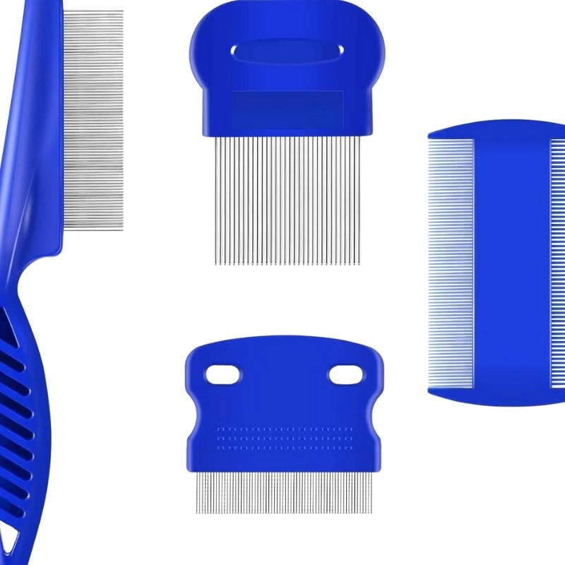 Double Sided Flea Comb Pet Grooming Brush Double Sided Flea Comb Pet Grooming Brush