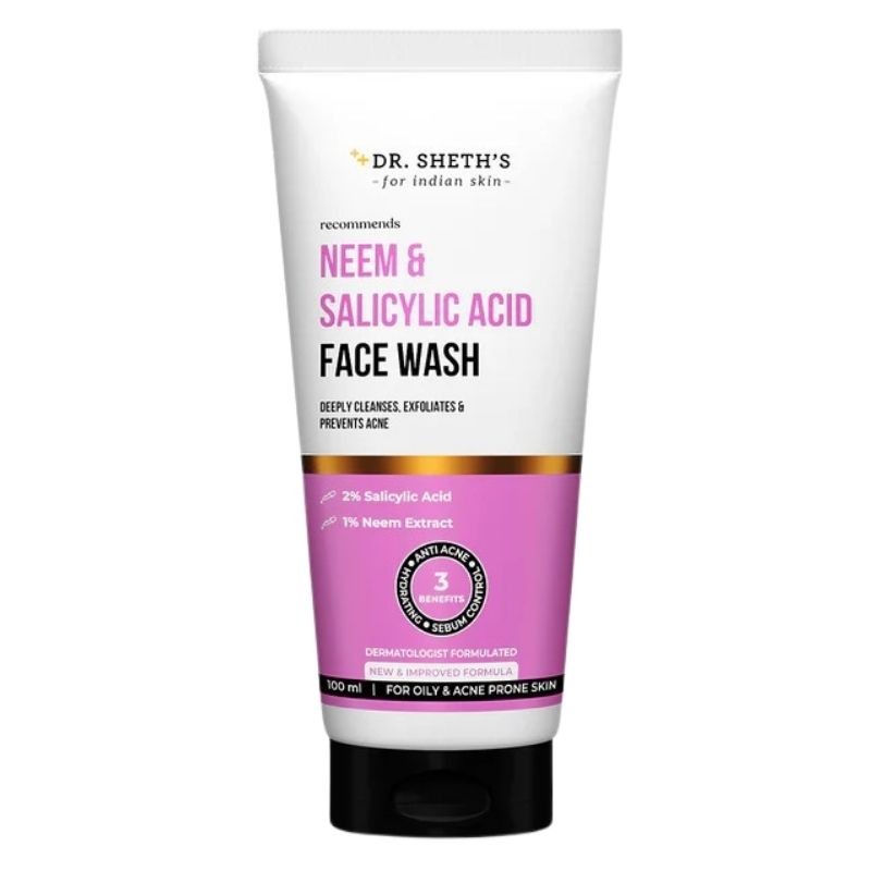 Dr. Sheth’s Neem & Salicylic Acid Face Wash - 100ml Dr. Sheth’s Neem & Salicylic Acid Face Wash - 100ml