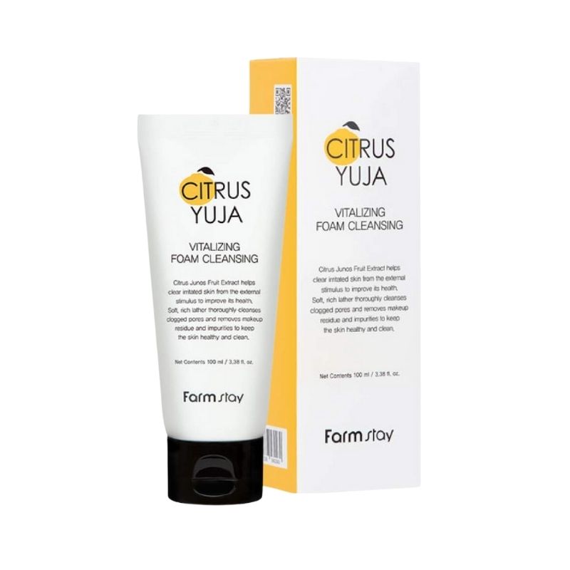 Farm Stay Citrus Yuja Vitalizing Foam Cleansing 100ml Farm Stay Citrus Yuja Vitalizing Foam Cleansing 100ml