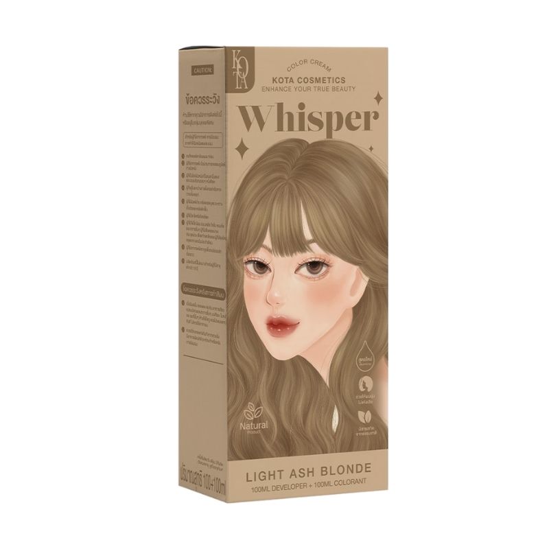 Kota Cosmetics Hair Color - Whisper Kota Cosmetics Hair Color - Whisper