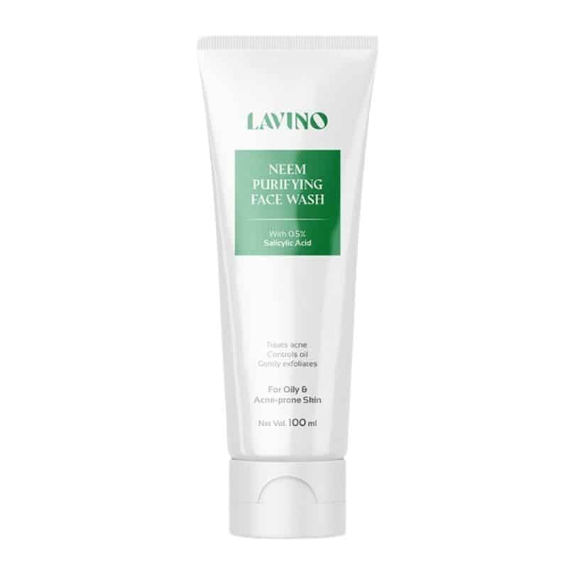 Lavino Neem Purifying Face Wash With 0.5% Salicylic Acid 100ml Lavino Neem Purifying Face Wash With 0.5% Salicylic Acid 100ml