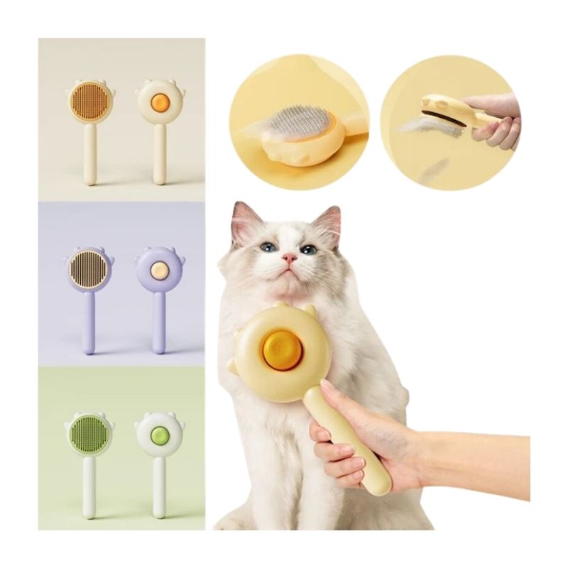 Long Short Cat Hair Brush Cat Claw Shape Dog Pet Wool Grooming Brush Massage Scratcher Long Short Cat Hair Brush Cat Claw Shape Dog Pet Wool Grooming Brush Massage Scratcher