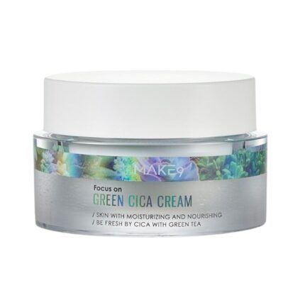 MAKE9 Focus On Green Cica Cream For Sensitive Skin 50g