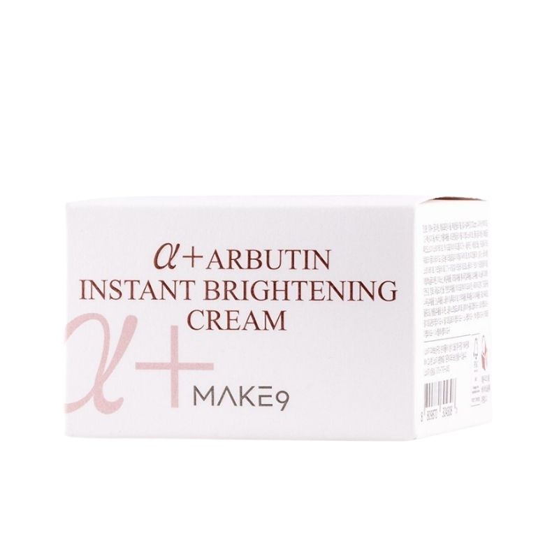 Make9 Alpha Arbutin Instant Brightening Cream 50g Make9 Alpha Arbutin Instant Brightening Cream 50g