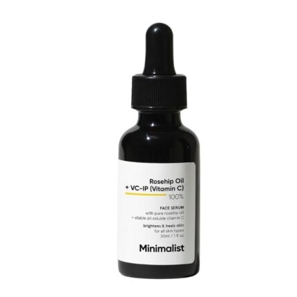 Minimalist Rosehip oil + VC-IP (Vitamin C) 100% Face Serum 30ml