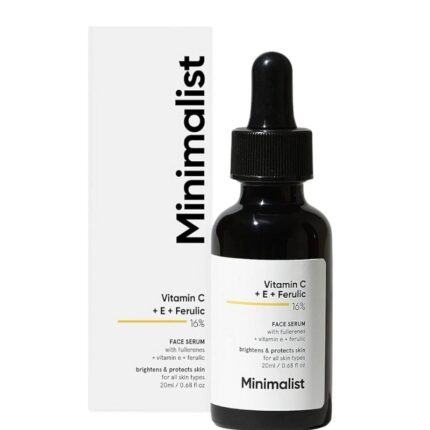 Minimalist Vitamin C + E + Ferulic 16% Face Serum 20ml