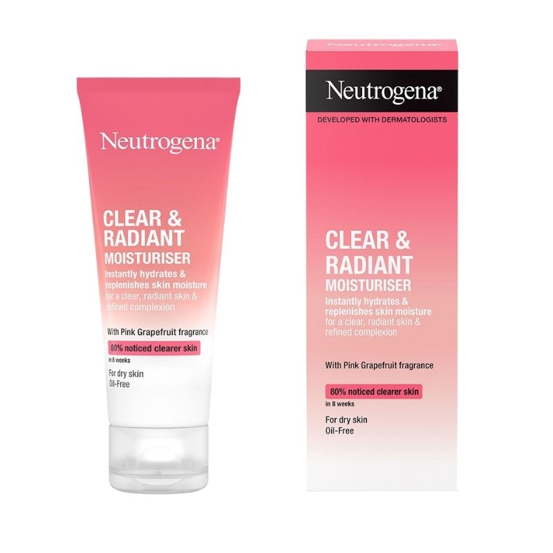 Neutrogena Clear & Radiant Oil-Free Moisturiser 50ml Neutrogena Clear & Radiant Oil-Free Moisturiser 50ml