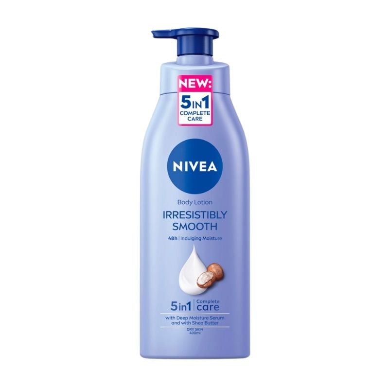 Nivea Irresistibly Smooth Body Lotion for Dry Skin (400ml) Nivea Irresistibly Smooth Body Lotion for Dry Skin (400ml)