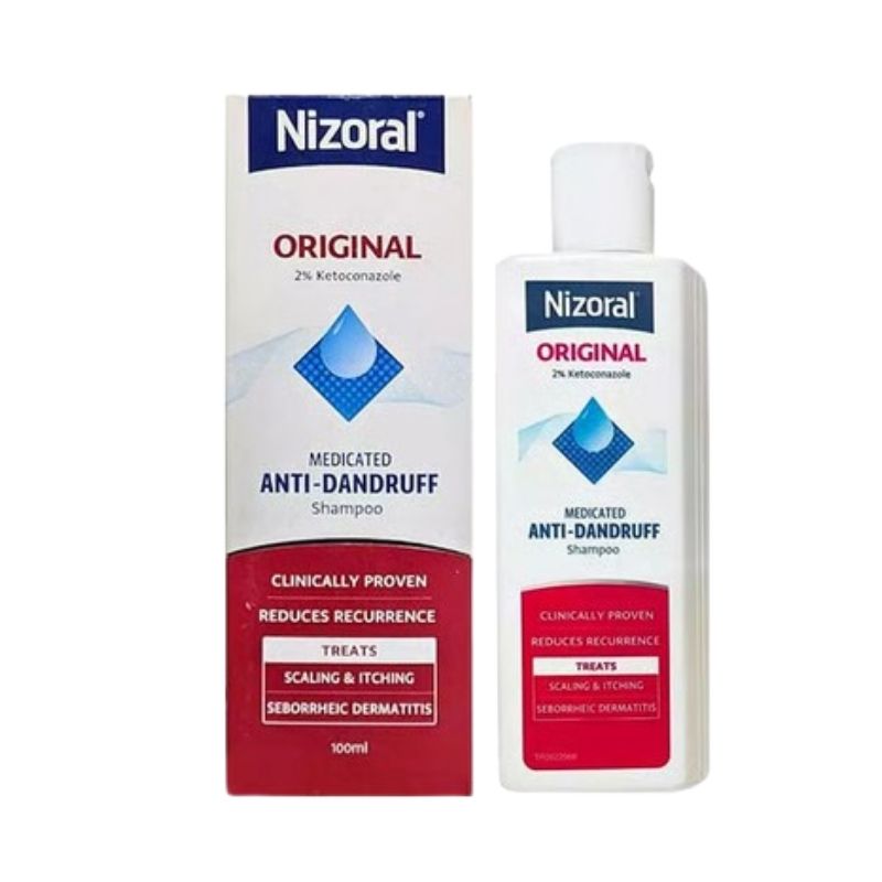 Nizoral 2% Ketoconazole Medicated Anti-Dandruff Shampoo 100ml Nizoral 2% Ketoconazole Medicated Anti-Dandruff Shampoo 100ml