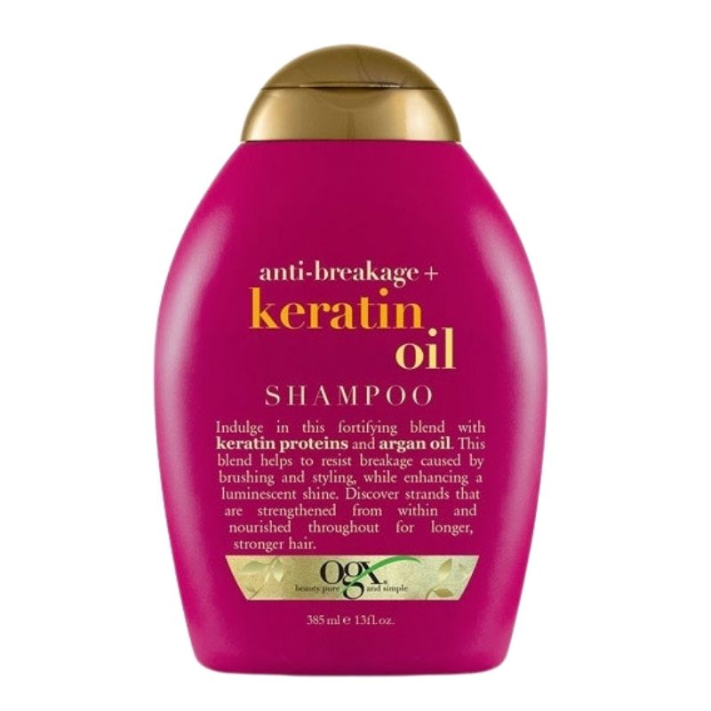 OGX Anti-Breakage Plus Keratin Oil Shampoo 385ml OGX Anti-Breakage Plus Keratin Oil Shampoo 385ml