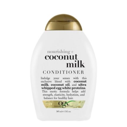 OGX Nourishing Plus Coconut Milk Conditioner 385ml