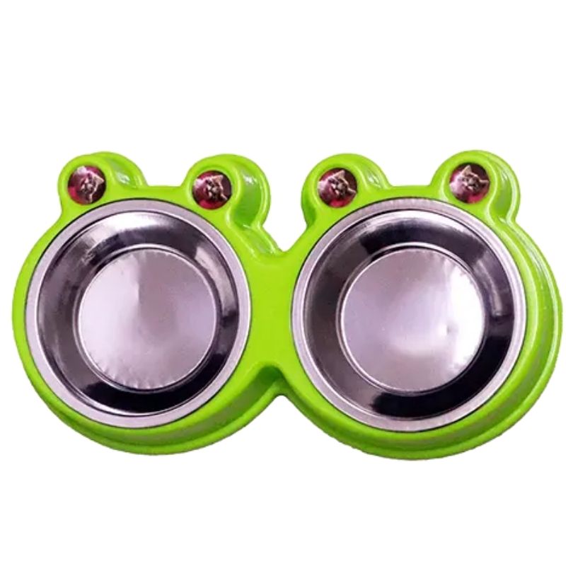 Pet Feeding Bowl With Stainless - Piece Pet Feeding Bowl With Stainless - Piece
