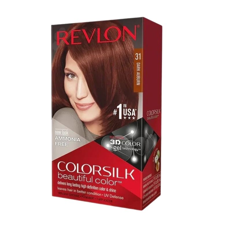 Revlon Colorsilk Hair Color 31 Dark Auburn Revlon Colorsilk Hair Color 31 Dark Auburn