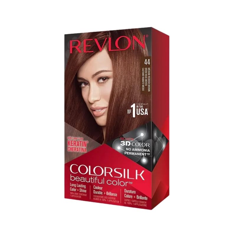 Revlon Colorsilk Hair Color- 4RB Medium Reddish Brown Revlon Colorsilk Hair Color- 4RB Medium Reddish Brown