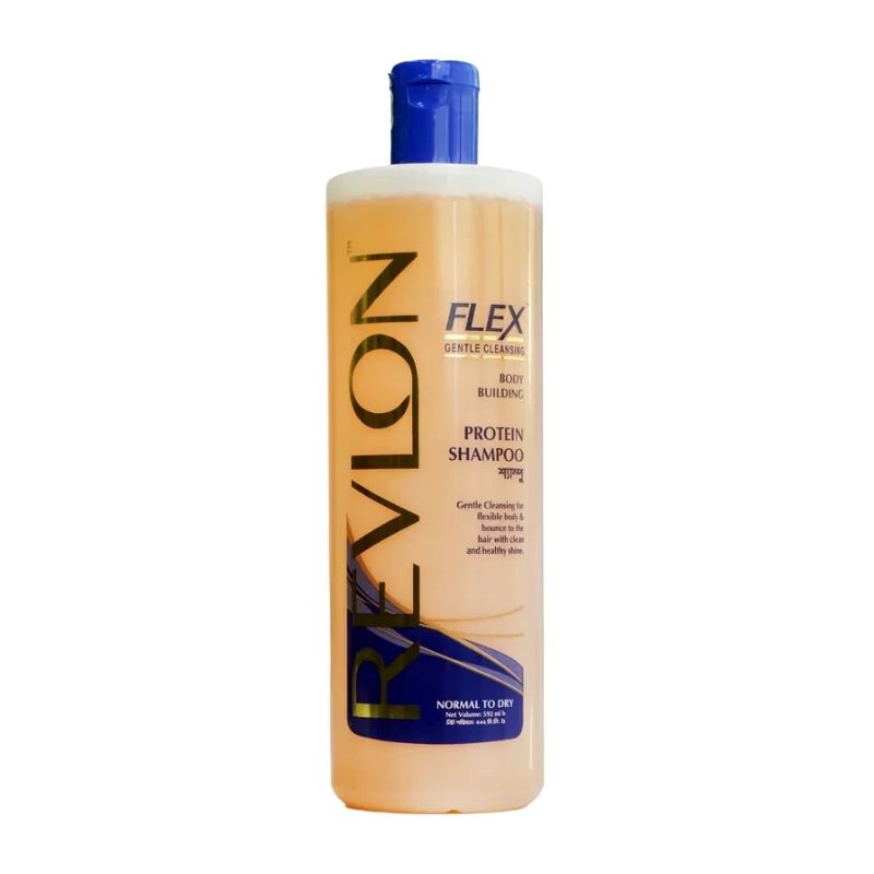 Revlon Flex Body Building Protein Shampoo for Normal to Dry 592ml Revlon Flex Body Building Protein Shampoo for Normal to Dry 592ml