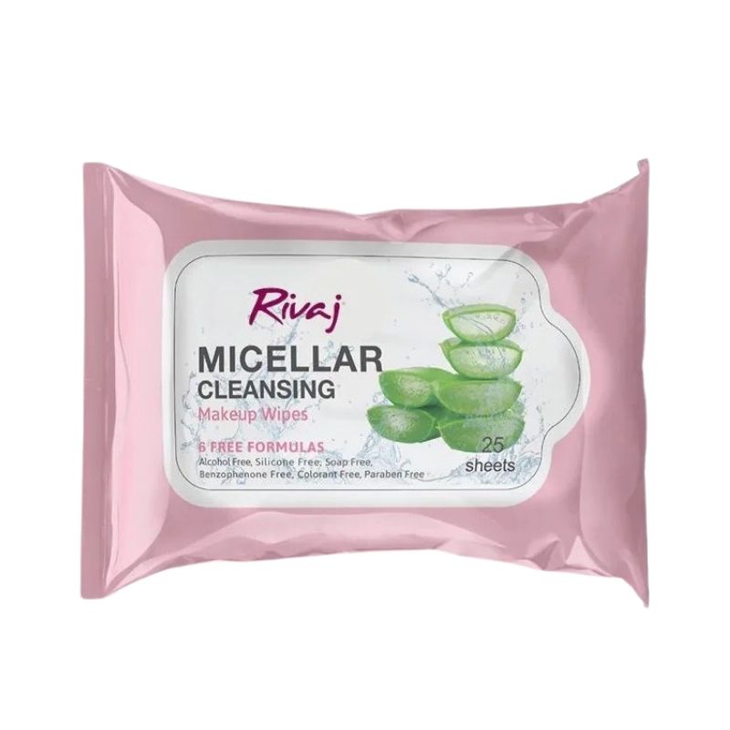 Rivaj Micellar Cleansing Water Makeup Wipes 25pcs Rivaj Micellar Cleansing Water Makeup Wipes 25pcs