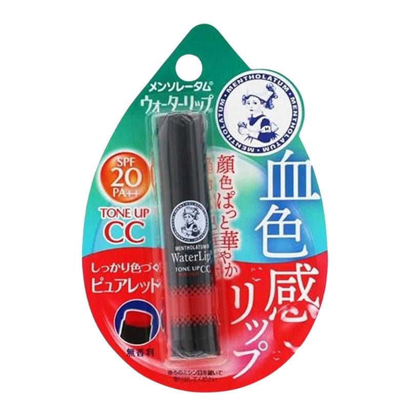 Rohto Mentholatum Water Lip Tone Up CC Pure Red SPF 20 PA++ (4.5g) Rohto Mentholatum Water Lip Tone Up CC Pure Red SPF 20 PA++ (4.5g)
