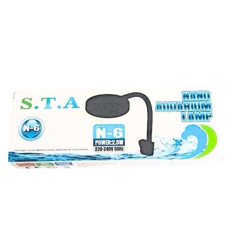 S.T.A N-6 Nano Aquarium Lamp - 2.5W Box S.T.A N-6 Nano Aquarium Lamp - 2.5W Box