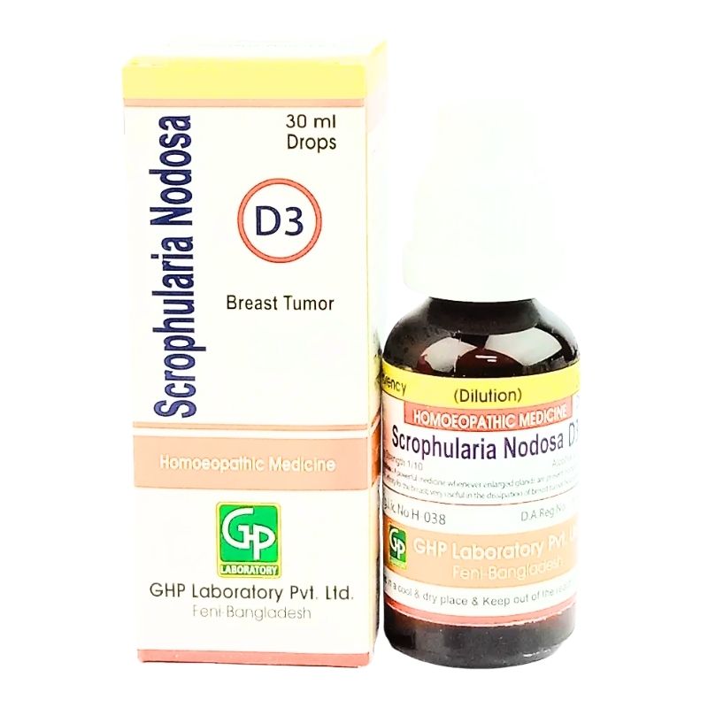 Scrophularia Nodosa D3 Breast Tumor 30ml Scrophularia Nodosa D3 Breast Tumor 30ml