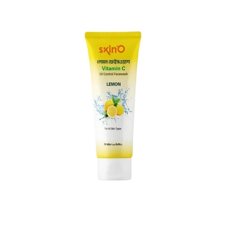 Skino Vitamin C Oil Control Facewash (Lemon) 110ml Skino Vitamin C Oil Control Facewash (Lemon) 110ml