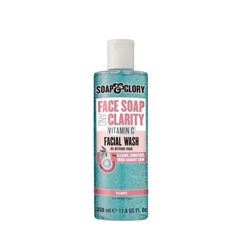 Soap & Glory Face Soap & Clarity Vitamin C Facial Wash 350ml Soap & Glory Face Soap & Clarity Vitamin C Facial Wash 350ml