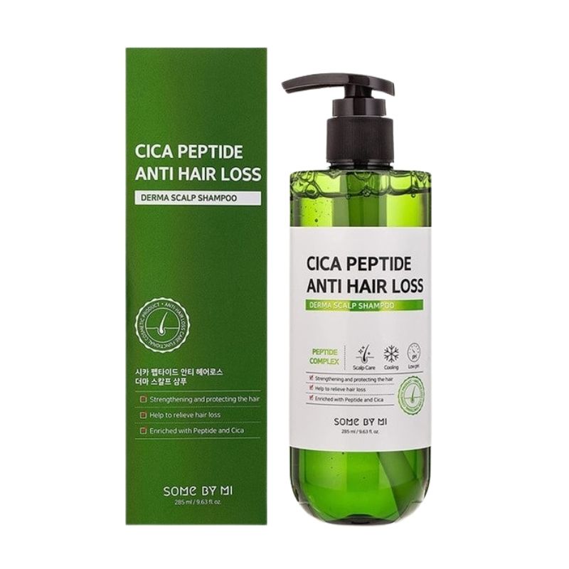 Some By Mi Cica Peptide Anti Hair Loss Derma Scalp Shampoo 285ml Some By Mi Cica Peptide Anti Hair Loss Derma Scalp Shampoo 285ml