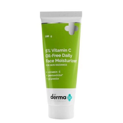 The Derma CO 5% Vitamin C Oil-Free Daily Face Moisturizer for Radiance 100g