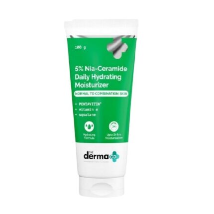 The Derma Co 5% Nia-Ceramide Daily Hydrating Moisturizer For Normal To Combination Skin 100g