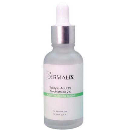 The Dermalix Salicylic Acid 2% + Niacinamide 2% Acne Treatment Serum 30ml