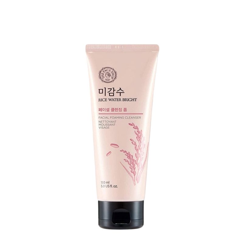 The Face Shop Rice Water Bright Foaming Cleanser 150ml The Face Shop Rice Water Bright Foaming Cleanser 150ml