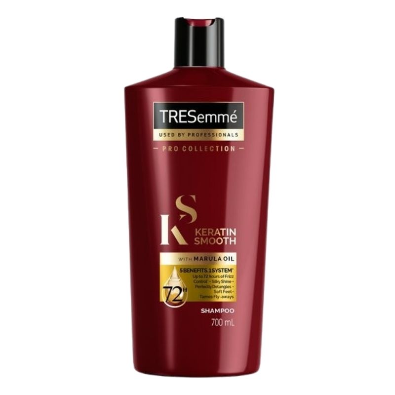 Tresemme Keratin Smooth Shampoo With Marula Oil 700ml Tresemme Keratin Smooth Shampoo With Marula Oil 700ml