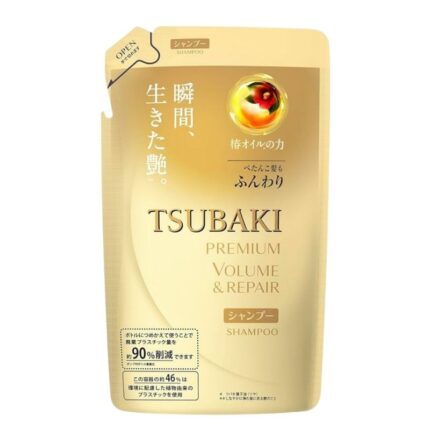 Tsubaki Premium Volume And Repair Shampoo Refill Pack 330ml
