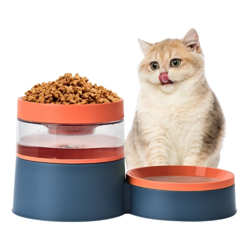 Two in One Food Bowl and Automatic Water Dispenser Two in One Food Bowl and Automatic Water Dispenser
