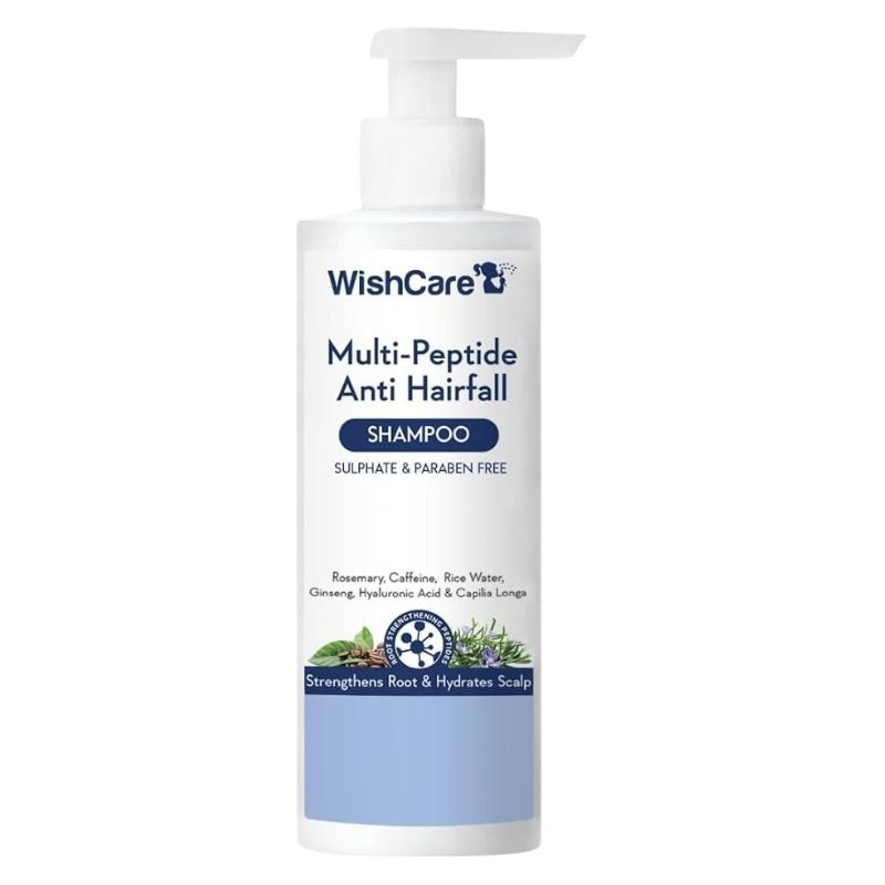 WishCare Multi Peptide Anti Hairfall Shampoo 250ml WishCare Multi Peptide Anti Hairfall Shampoo 250ml