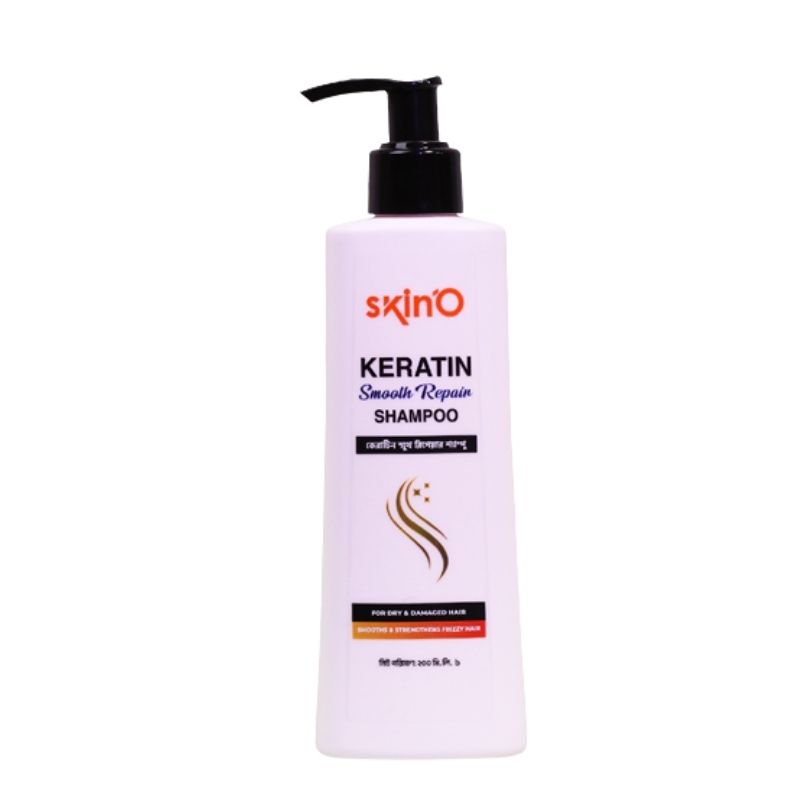 skinO Keratin Smooth Repair Shampoo 200ml skinO Keratin Smooth Repair Shampoo 200ml