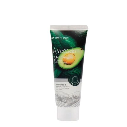 3w Clinic Avocado Cleansing Foam -100ml