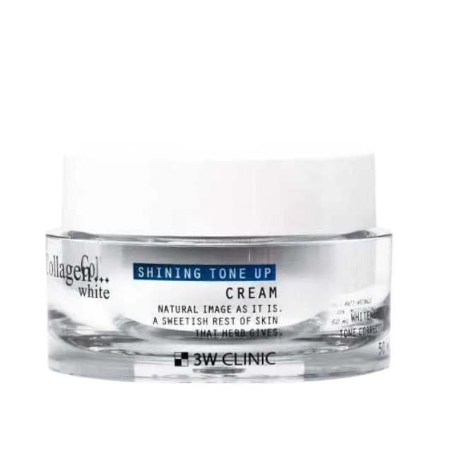3w clinic collagen white shining tone up cream – 50m 3w clinic collagen white shining tone up cream - 50ml - Image 1