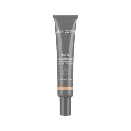 ALIX AVIEN PARIS Matte Foundation – 406 Light Peach