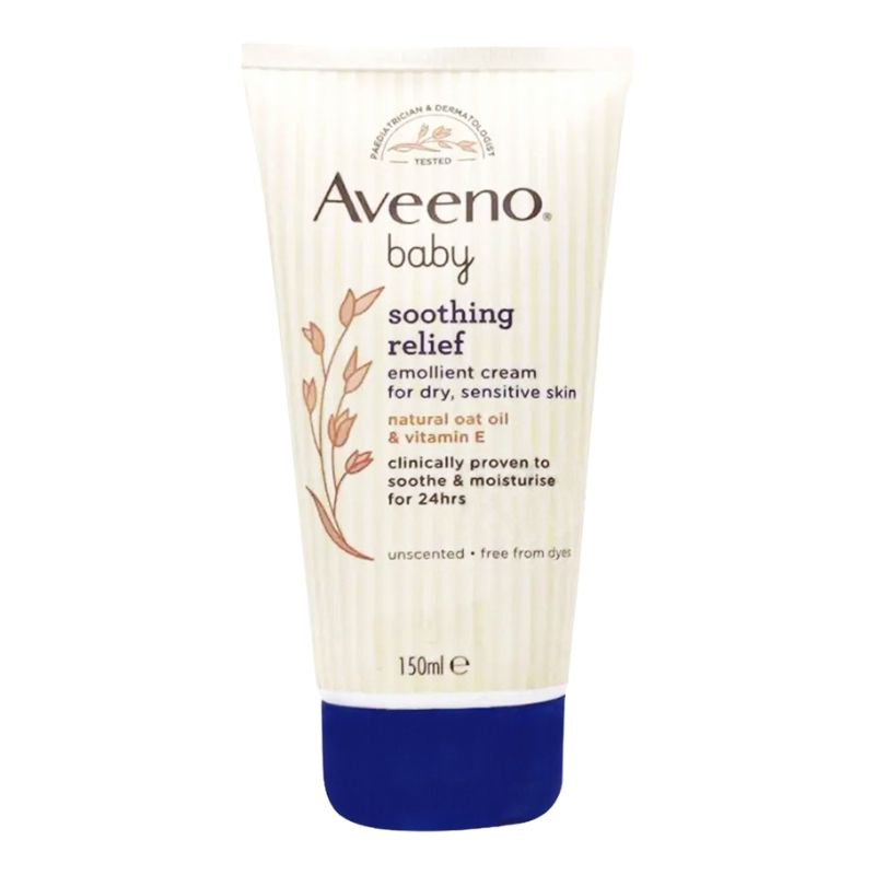 Aveeno Baby Soothing Relief Emollient Cream 150ml Aveeno Baby Soothing Relief Emollient Cream 150ml